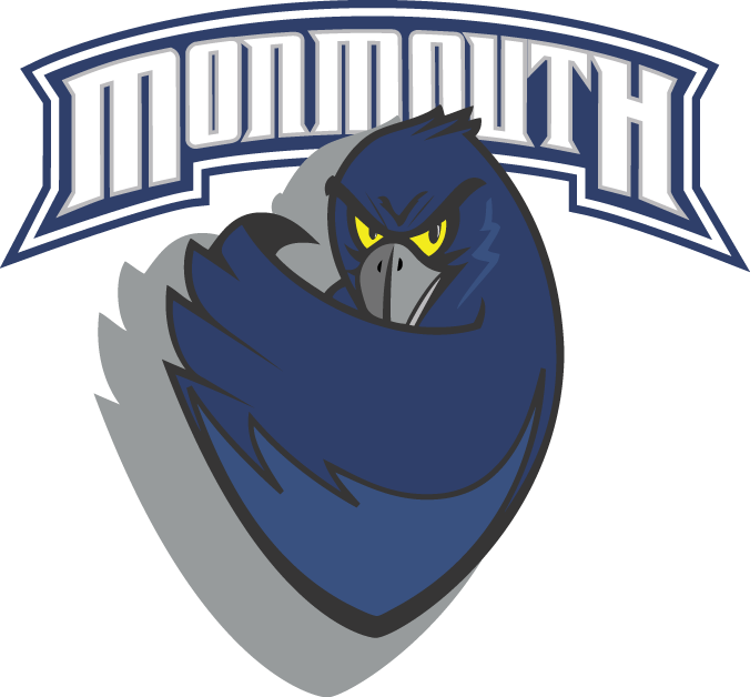 Monmouth Hawks 2005-2013 Primary Logo iron on paper